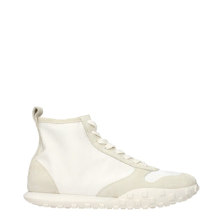 Jil Sander Fabric High-Top Sneakers