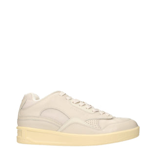 Jil Sander Leather Low-Top Sneakers