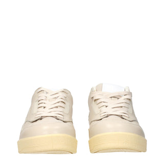 Jil Sander Leather Low-Top Sneakers