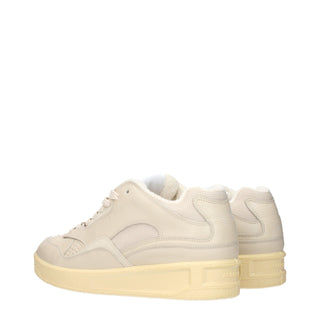 Jil Sander Leather Low-Top Sneakers