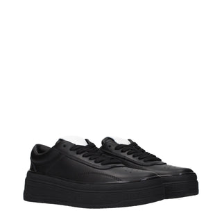 Jil Sander Leather Platform Sneakers