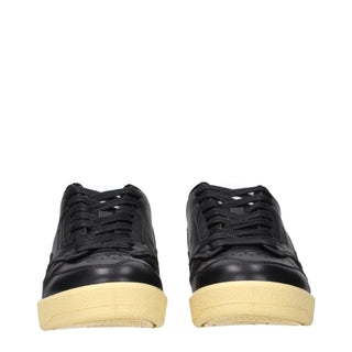 Jil Sander Leather Low-Top Sneakers