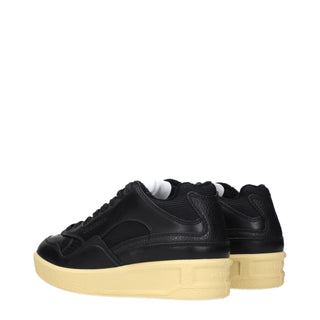 Jil Sander Leather Low-Top Sneakers