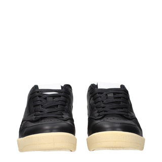 Jil Sander Leather Low-Top Sneakers