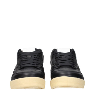 Jil Sander Leather Low-Top Sneakers
