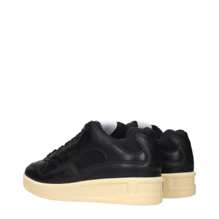 Jil Sander Leather Low-Top Sneakers