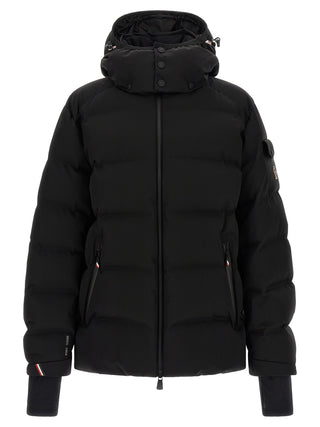Moncler Grenoble Black Polyamide Full-Length Jacket