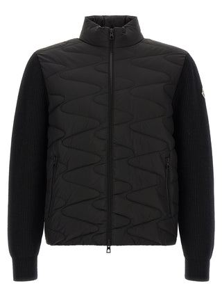 Moncler Black Polyamide Cardigan