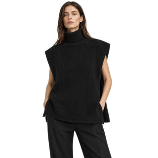 Max Mara Wool and Cashmere Turtleneck Waistcoat