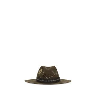 Golden Goose Bicolor Wool Oves Aries Fedora