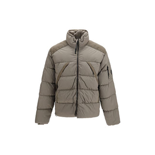 C.P. Company Gray Polyamide Full-Length Jacket