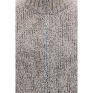 Brunello Cucinelli Gray Cashmere Cardigan