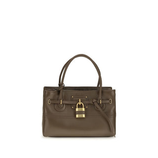 Chloé Brown Buffalo Leather Shoulder Bag