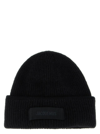 Jacquemus Black Wool Beanie