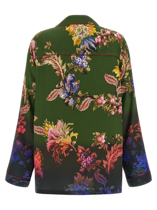 Etro Bicolor Polyester Blouse