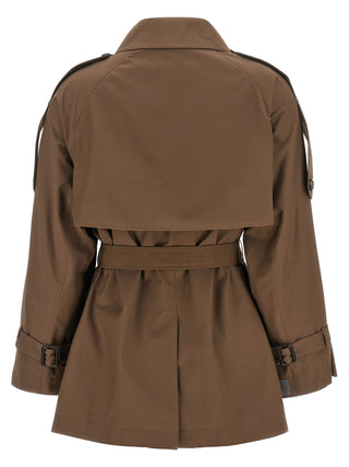 Max Mara The Cube Caroline Short Trench Coat
