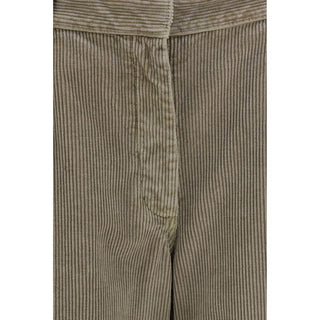 The Row Gray Cotton Casual Pants