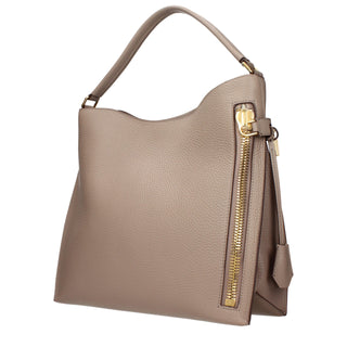 Tom Ford Beige Leather Handbag