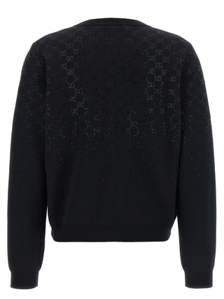 Gucci Black Wool Cardigan