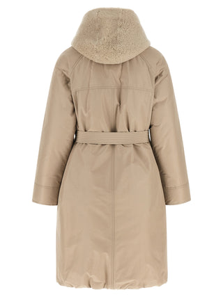 Brunello Cucinelli Beige Cotton Coat