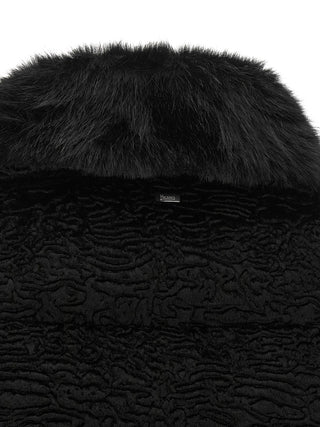 Herno Astrakhan-Effect Long Jacket