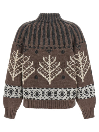 Brunello Cucinelli Brown Cashmere Cardigan