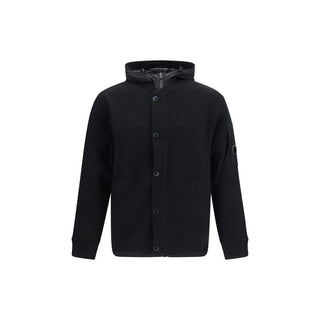 C.P. Company Black Wool Oves Aries Sweater
