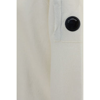 C.P. Company Beige Wool Oves Aries Hoodie