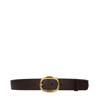 Tom Ford Brown Leather Regular Belt
