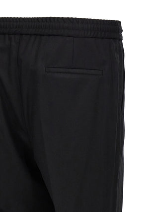 Brunello Cucinelli Black Wool Casual Pants