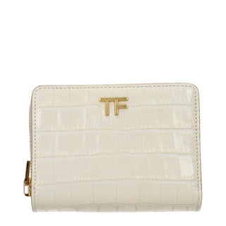 Tom Ford Beige Leather Wallet
