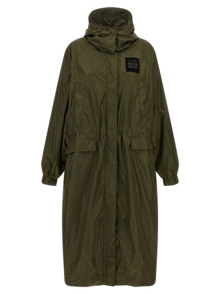 Ganni Bicolor Recycled Polyamide Coat