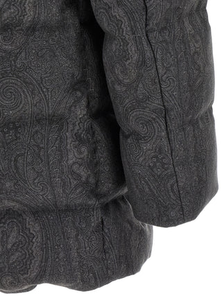 Etro Gray Wool Coat