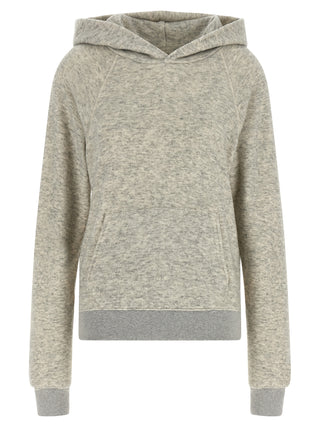 Khaite Gray Cotton Hoodie