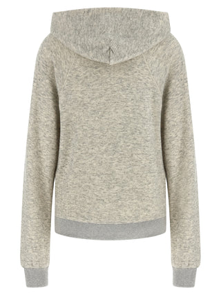 Khaite Gray Cotton Hoodie