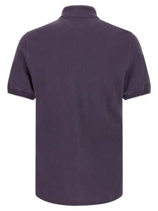Brunello Cucinelli Purple Cotton Polo Shirt