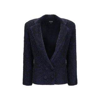 Giorgio Armani Blue Polyamide Blazer