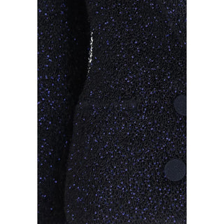 Giorgio Armani Blue Polyamide Blazer