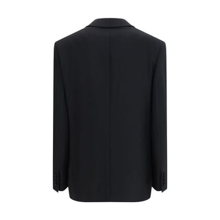 The Row Black Wool Oves Aries Blazer