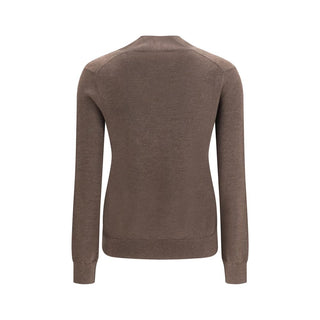 The Row Brown Cashmere Sweater