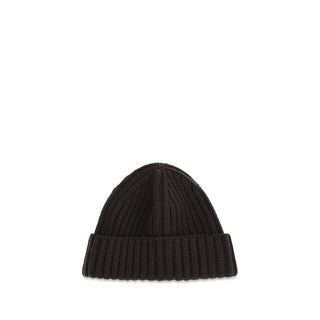 Prada Brown Wool Oves Aries Beanie