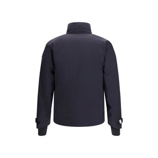 Moncler Grenoble Blue Polyamide Shell Jacket