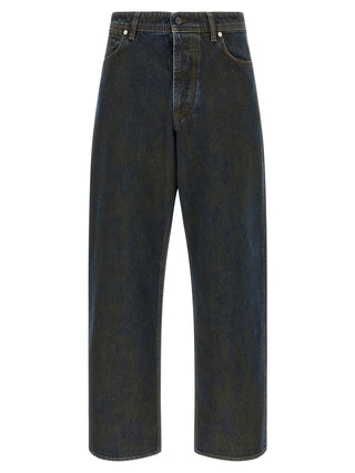 Stone Island Blue Cotton Jeans Denim