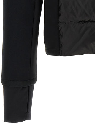Moncler Grenoble Black Polyamide Sweatshirt