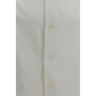 Prada White Cotton Dress Shirt