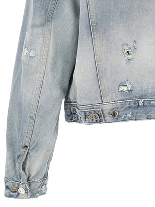 Dsquared² Blue Cotton Denim Jacket