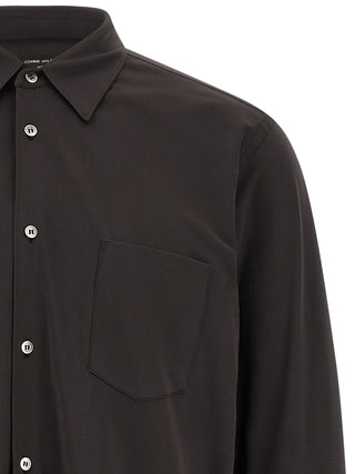 Comme Des Garçons Bicolor Polyester Blouse