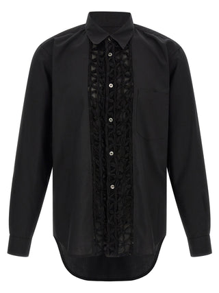 Comme Des Garçons Black Polyester Blouse