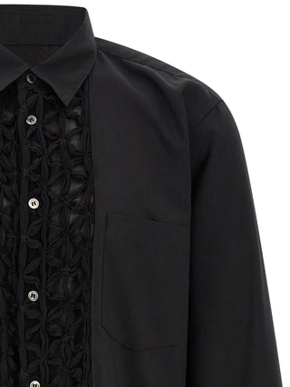 Comme Des Garçons Black Polyester Blouse