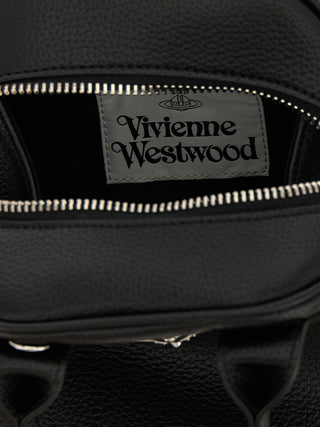 Vivienne Westwood Black Polyethylene Handbag